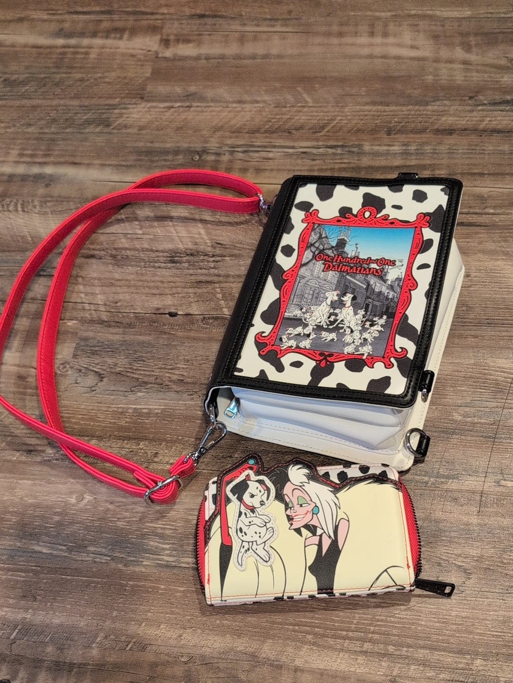 101 Dalmatians Loungefly Bag With Matching Wallet